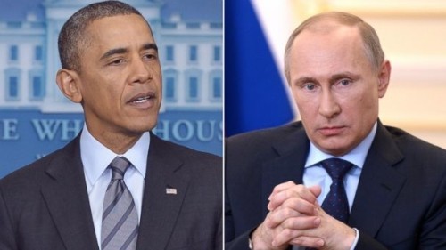 Putin, Obama discuss resolution to Ukraine’s crisis - ảnh 1
